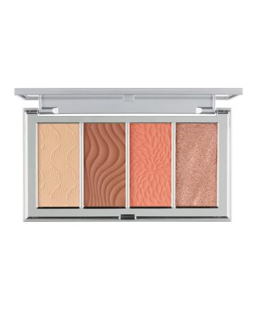 P R 4-in-1 Skin-Perfecting Powders Face Palette Medium-Tan