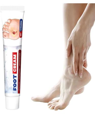  Mimoqk Foot Cream Cracked Heel Balm 20g Soothing Non Greasy Moisturizer for Athlete Travel Knee Care Skin Health Repair Relief Softening Hydrating Overnight Use Multicolor - Buy Online on GoSupps.com