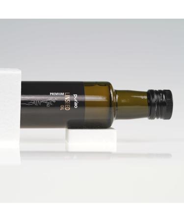 Linseed oil cold-pressed unrefined - Purillo (250 ml) - Buy Online on GoSupps.com
