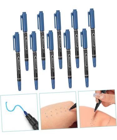 FOMIYES 40 Pcs Eyebrow Pen Eyebrow Tattoos Pen Salon Mapping Pen Pen Cosmetic Makeup Pen Plastic - Buy Online on GoSupps.com