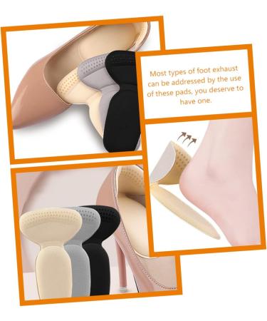 FRCOLOR High Heel Insole Pads - 3 Pairs Plantar Inserts & Back of Heel Protectors - Cushioned Foot Cushions for Ultimate Comfort - Assorted Colors - Buy Online on GoSupps.com