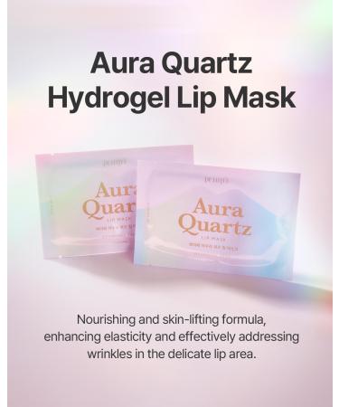 PETITFEE Aura Quartz Hydrogel Lip Mask - Anti-Aging Moisturizing Lip Care with Retinol Peptide & Collagen - Reduces Laugh Lines & Plumps Dry Lips (5ea - Buy Online on GoSupps.com