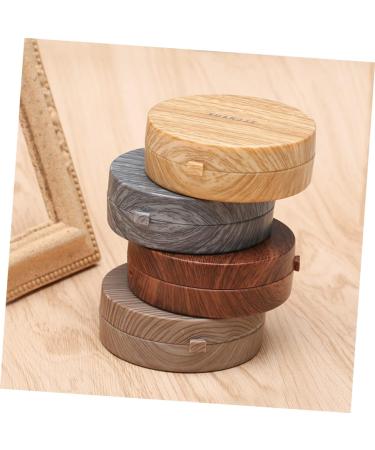 Shop Healvian Dark Eye Contact Lens Container Suitcase - Cleaning Kit & Storage Set with Twizzer & Solution | Perfect for Girls - Eco-Friendly Bamboo & Wood Design - Buy Online on GoSupps.com