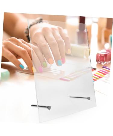 minkissy Nail Display Board Nails Accessories Para U as Nail Accessories Nail Display Chart Manicure Display Board Nail Color Nail Art Display Holder Magnetic Fake Nail Holder Transparent - Buy Online on GoSupps.com