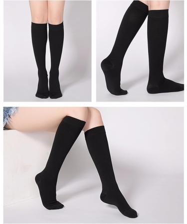 WSYKC Black Compression Stockings (2 Pairs) - 23-32mmHg XL | Ideal for Long-Standing Workers | International Shipping - Buy Online on GoSupps.com