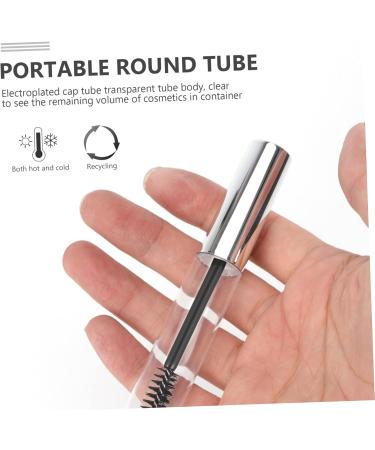  Mikinona Mikinona 6 Sets Cosmetic Transfer Tube and Container Refillable Mascara DIY Clear Mini Eyelash Curls Ml Lip Kit Interior Makeup Funnels Tubes Cream - Buy Online on GoSupps.com