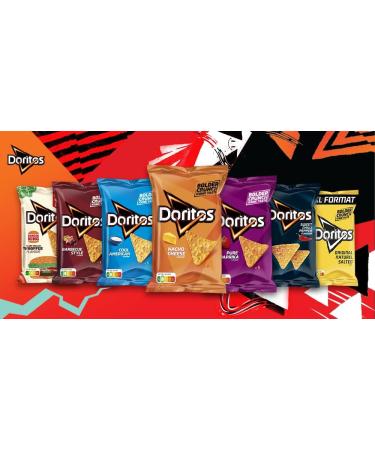  Doritos Doritos Tortilla Chips Pure Paprika Box of 10 x 170g - Buy Online on GoSupps.com