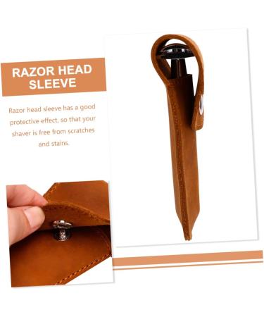 FRCOLOR 10-Pack Razor Case Storage Bag | Henson Razor Protection | Old-Fashioned PU Travel Accessories - Buy Online on GoSupps.com