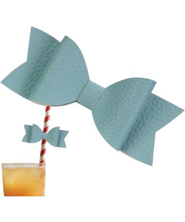 Water Straw | Bow Cupcake Reusable Straw Pendants Exquisite Straw Decorations Good Favor Supplies Gyouza Green - Buy Online on GoSupps.com