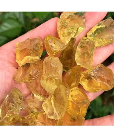 Crystal Rough Natural Citrine Crystal Rough Stone Yellow Crystal Stones Minerals Specimen Home Decoration - (Color: 40-50g Size: 3-5cm) - Buy Online on GoSupps.com
