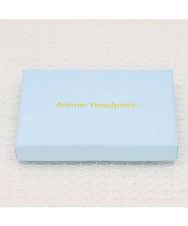 Ammei Rose Gold Wedding Hair Comb with Pearls and Crystals - Bridal Hair Accessories for Parties - Buy Online on GoSupps.com