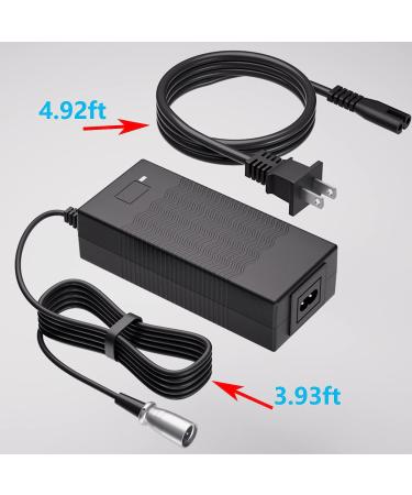 VHBW 24V 2A XLR Charger for Jazzy Power Chair, Schwinn, Ezip, Shoprider - Compatible with S300/S350/S400/S500/S650, Mountain Trailz, 400/500/650/750/900 - Buy Online on GoSupps.com