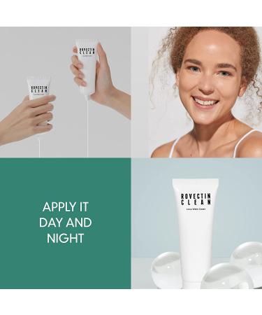 Rovectin Clean Lotus Water Cream 2.1 fl oz - Hydrating Lightweight Moisturizer - Buy Online on GoSupps.com