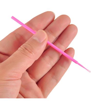 Geviro 100pcs Disposable Micro Applicator Brushes for Eyelash Extension - Micro Make Up Mascara Brushes - Buy Online on GoSupps.com