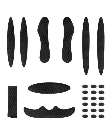 Helmet padding bicycle helmet padding for bicycles and motorcycle helmets black 27 pieces 1PACK