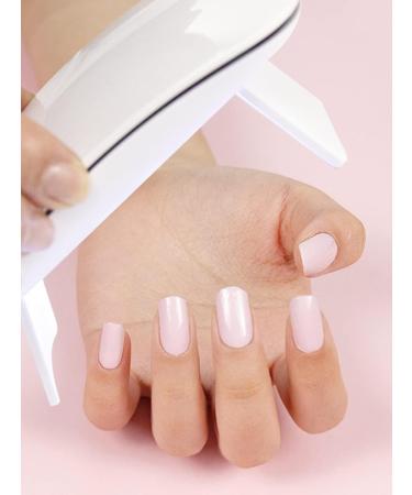 Kalolary 20PCS Nail Gel Polish Strips - Light Pink | Self-Adhesive Wraps for Cured Gel Nails | Nail Stickers Decals - UV/LED Lamp Required - Buy Online on GoSupps.com