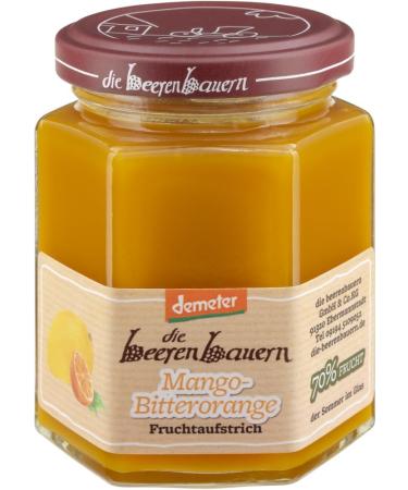  Die Beerenbauern The Berry Farmers 6 x 200g organic mango orange - Buy Online on GoSupps.com