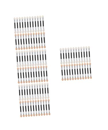 Ipetboom 96 Pcs Latex Eye Shadow Stick Eyeshadow Girl Makeup Brush Eye Makeup Double Head H3210 7.5x1x0.5cmx4pcs Beige Khaki X4pcs
