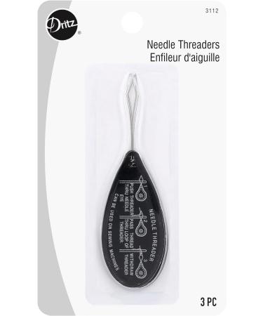 Dritz 3-Pack Black Needle Threaders - Easy Thread Sewing Accessories - Buy Online on GoSupps.com