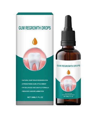 Gouttes de Soulagement des Gencives Gouttes de Traitement Instantan des Gencives Gouttes de Rajeunissement des Gencives 30ML 1PC