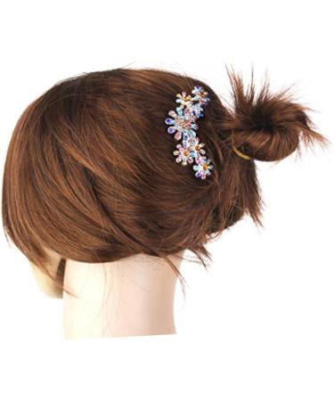 DOITOOL Tiara Hair Accessories Bridal Hair Comb Flower Hair Comb Wedding Women Hair Comb Women Hair Clip Hair up Hairpin Headgear Rhinestones - Buy Online on GoSupps.com