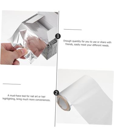Papier Aluminium Coloration Capillaire 3 Pi ces 50m pais Multiusage pour M ches Cheveux Salon Professionnel Nail Art - Buy Online on GoSupps.com