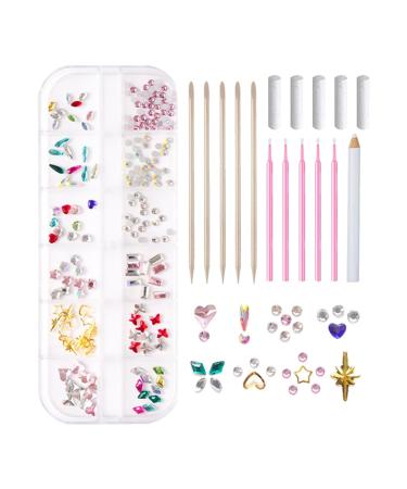 Dental jewelry handicraft set |Diy Dental's jewelry set |Gemstone tooth decoration set tooth crystal application set tooth jewelry handicrafts dental bling diy kits