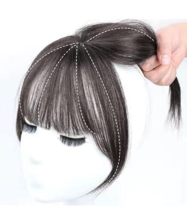 Clip In Bangs Fake Bangs Hair Clip Clip On Bangs Human Hair Air Curtain Bangs For Women Clips Wispy Bangs Hair Extensions Fringe Hairpieces Curved Bangsr - Buy Online on GoSupps.com