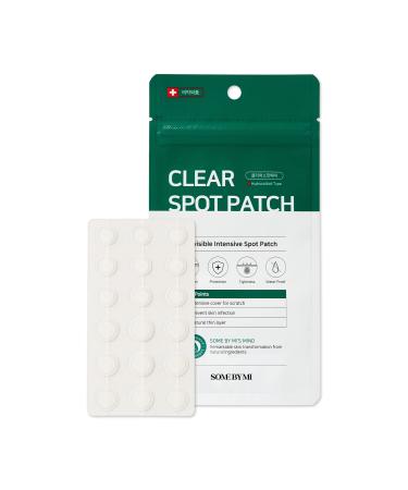 SOME BY MI 30 Days Miracle Clear Spot Patch / 18Counts 2 Size (10mm 9Counts 12mm 9Counts) / Invisible Spot Sticker for Sensitive Skin/Face Acne Zits and Blemish Care/Facial Skin Care - Buy Online on GoSupps.com