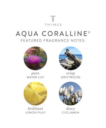 Thymes Petite Body Lotion 2.5 Fl Oz Aqua Coralline - Hydrating Body Moisturizer - Buy Online on GoSupps.com