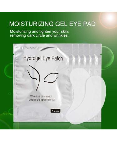 Blantye 100 Pairs Eyelash Extensions Gel Eye Pads - Lint-Free Moisturizing Film Patch Mask for Wimpern - Ideal for Individual Eyelash Application - Buy Online on GoSupps.com