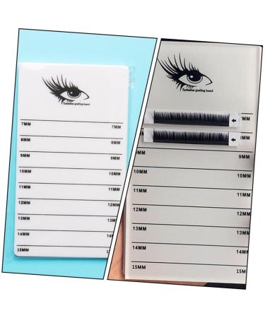 Buy FRCOLOR 6 Pcs Eyelash Extension Scale Plate - Acrylic Grafting Stand & Display Case for Perfect Lash Organization - Buy Online on GoSupps.com