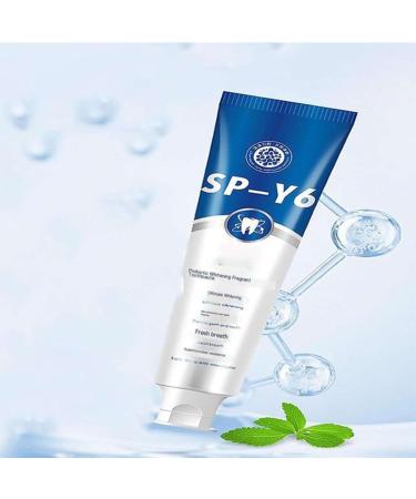 SP-Y6 Lot de 2 dentifrices SP-Y6 pour blanchir la bouche pansement claircissant et liminant les taches 100 g 2 Pi ces. - Buy Online on GoSupps.com