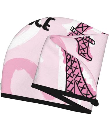 Microfiber Hair Drying Cap - Eiffel Tower & Butterflies Design | Soft Absorbent Quick Dry Towel Wrap for Curly Long & Thick Hair - Buy Online on GoSupps.com