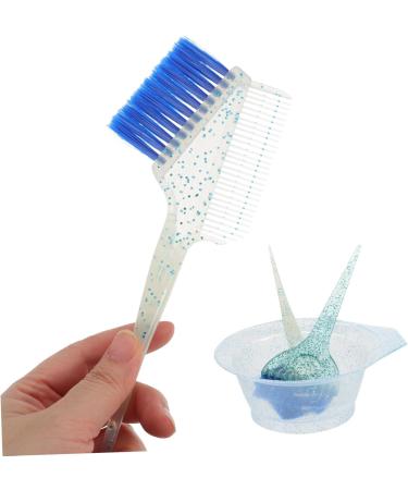 Gatuida Set Bol et Pinceau Coloration Cheveux Transparent Bleu Kit M langeur Pratique pour Teinture M ches D coloration Usage Professionnel et Domestique - Buy Online on GoSupps.com