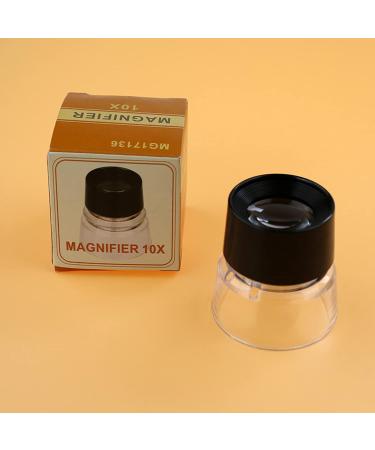 10X Jewelers Loupe Magnifier Jewelry Eye Monocle- Pocket Glass For Watch Repair Coins Gems Stamps Pocket Glass For Reading - Buy Online on GoSupps.com