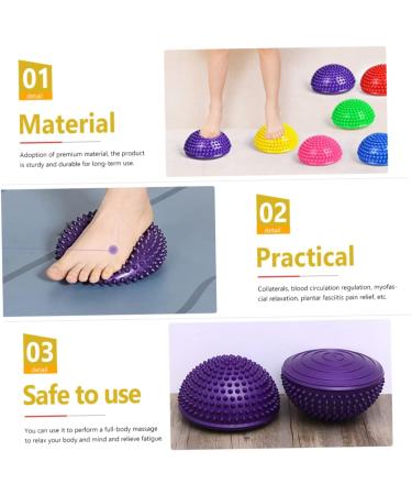 Healvian 2-in-1 Durian Ball Neck & Body Massage Device | Muscle Relaxing Fitness Tool & Foot Massager for Home - Buy Online on GoSupps.com