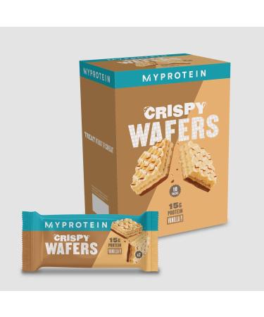 My Protein Protein Wafers Snack Vanilla Flavor 10 x 40 g