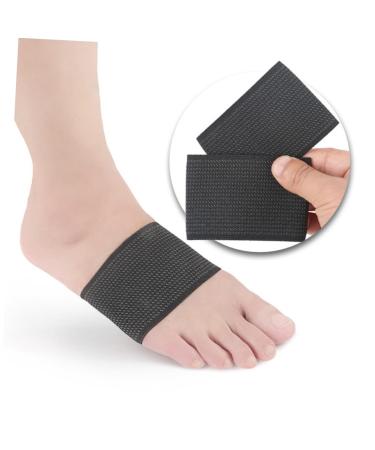 2 Pair Elastic Foot Arch Support Sleeves & Gel Insoles for Plantar Fasciitis - Unisex Running & Basketball Foot Care - Buy Online on GoSupps.com