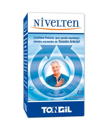 Niveltens 40 gelules | Peptides Marins Protensin Feuilles d'Olivier Benolea Aub pine Eucommia et Potassium | Sant Cardiovasculaire & Confort Art rie | 100% naturel