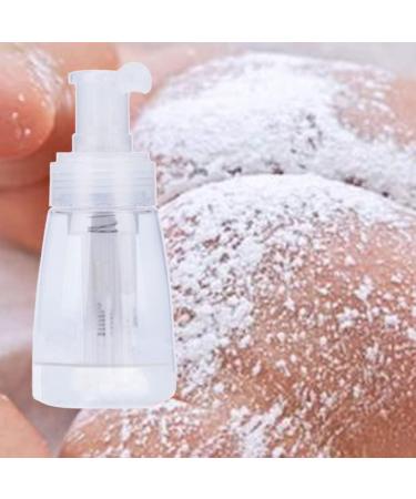 Powder Spray Bottle Dispenser Powder Cosmetics Refillable Bottle Empty Dismountable with Locking Nozzle for Travel Transparent Powder Dispenser - Buy Online on GoSupps.com