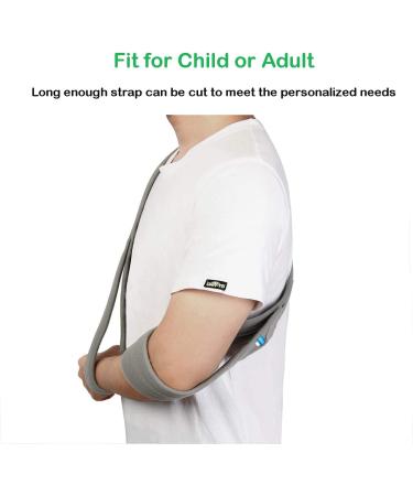Unizooke Arm Sling - Adjustable Medical Support Strap for Fractured Bones - Shoulder Rotator Cuff Immobilizer for Men and Women - Buy Online on GoSupps.com