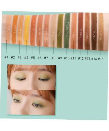 Didiseaon 3 Pcs Eyeshadow Palette Female Eyeshadow Glitter Eye Eyeshadow Makeup Accessories Eye Shadow Green 1 count (Pack of 1) Greenx3pcs - Buy Online on GoSupps.com