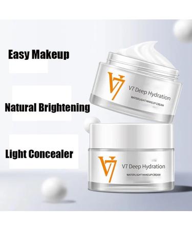 MnPalettey 2023 New Deep Hydration Waterlight Makeup Cream Moisturizing Tone Up Cream (2pcs) - Buy Online on GoSupps.com