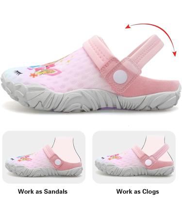 Kids Quick Dry Water Shoes Sandals - 12 Little Kid Pink - Buy Online on GoSupps.com