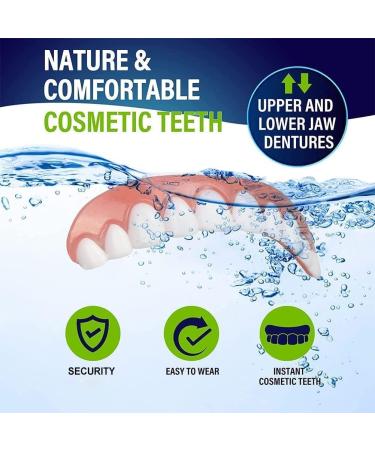 Buy False Teeth Veneers | Immediate Dentures & Cosmetic Tooth Covers | Temporary Prostheses & Artificial Teeth - Buy Online on GoSupps.com