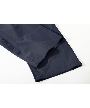 BASUDAM Men's Athletic Pants - Quick Dry Lightweight Sports Pants for Running, Jogging, Hiking - Dark Blue, Medium - Buy Online on GoSupps.com