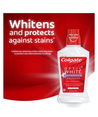 Colgate Optic White Toothpaste 16oz - Whitening Mint Gel - Buy Online on GoSupps.com