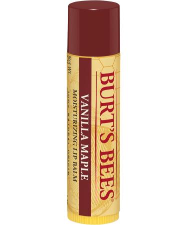 Burt's Bees Vanilla Maple Lip Balm 4.25g - 100% Natural Moisturising Formula - Buy Online on GoSupps.com