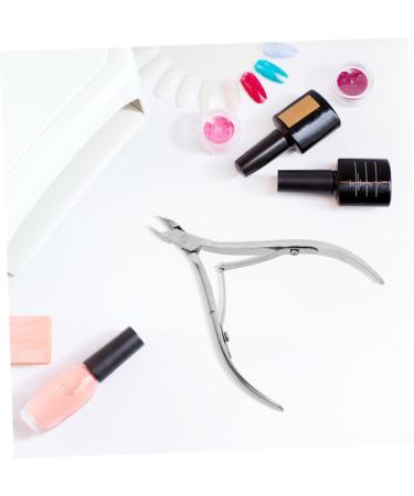  Healeved Healeved Cuticle Cutter Portable Manicure Pliers For Nails Silver - Buy Online on GoSupps.com